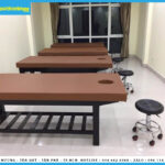Giường Massage Chân Gỗ Spa