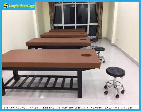Giường Massage Chân Sắt Spa