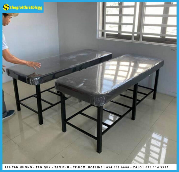 Giường Massage Body Gỗ Sồi Cao Cấp