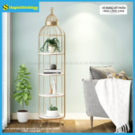 Kệ Đựng Mỹ Phẩm Lồng Chim Sang Trọng
