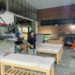 Giường Spa Khoét Tay Khoét Mặt