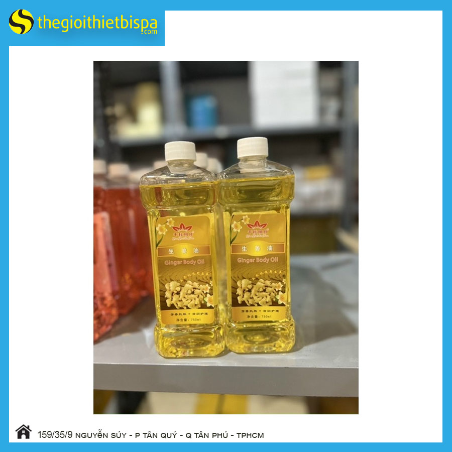 Dầu Massage Body Đả Thông Kinh Lạc Thơm Dịu Nhẹ 750ml