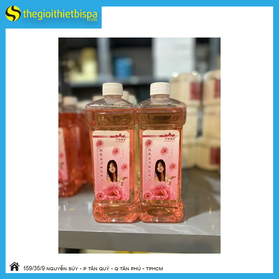Dầu Massage Body Đả Thông Kinh Lạc Thơm Dịu Nhẹ 750ml