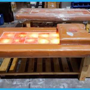 Giường Gội Đá Muối 12 Viên