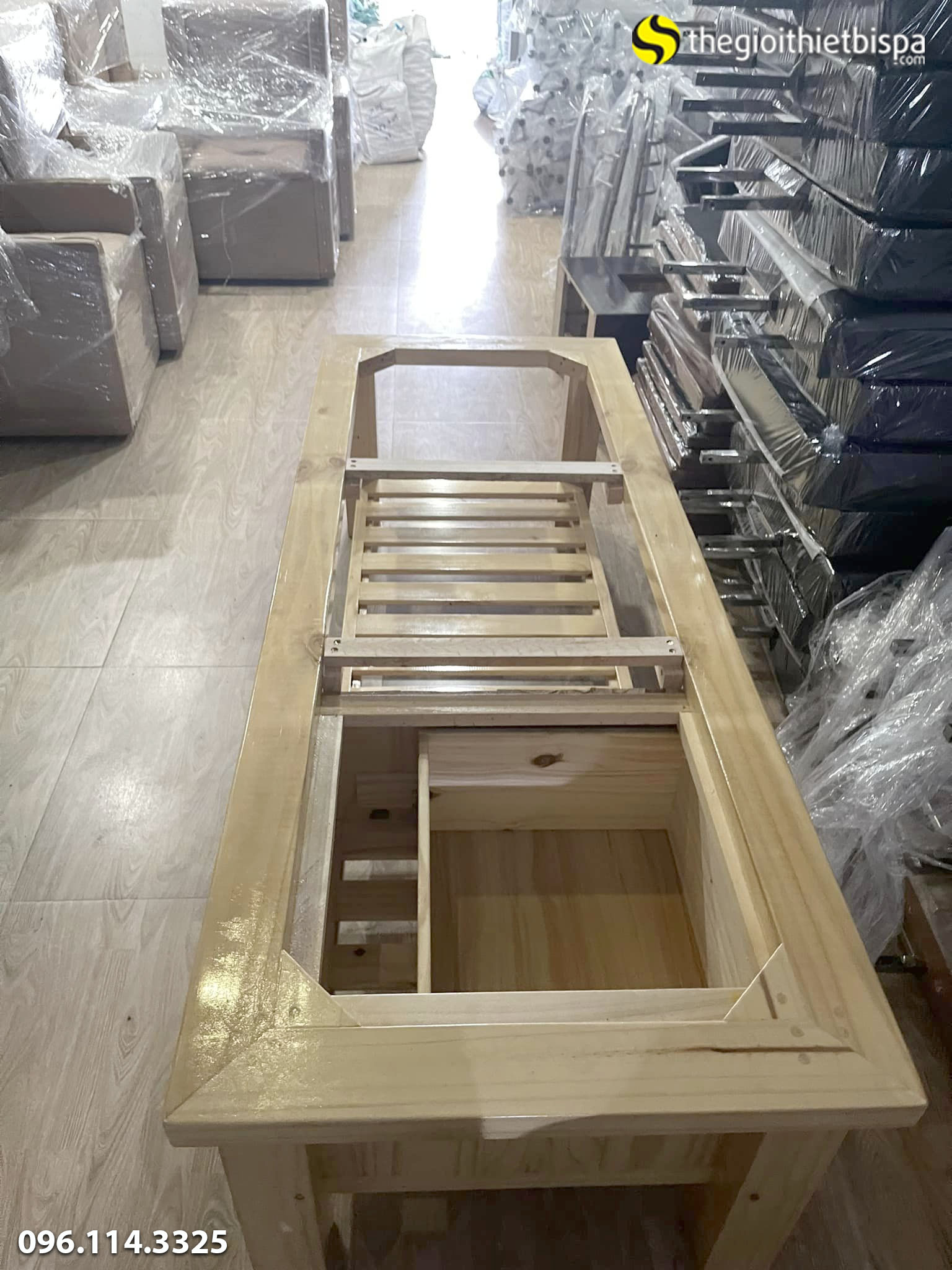 giường massage gỗ cao cấp