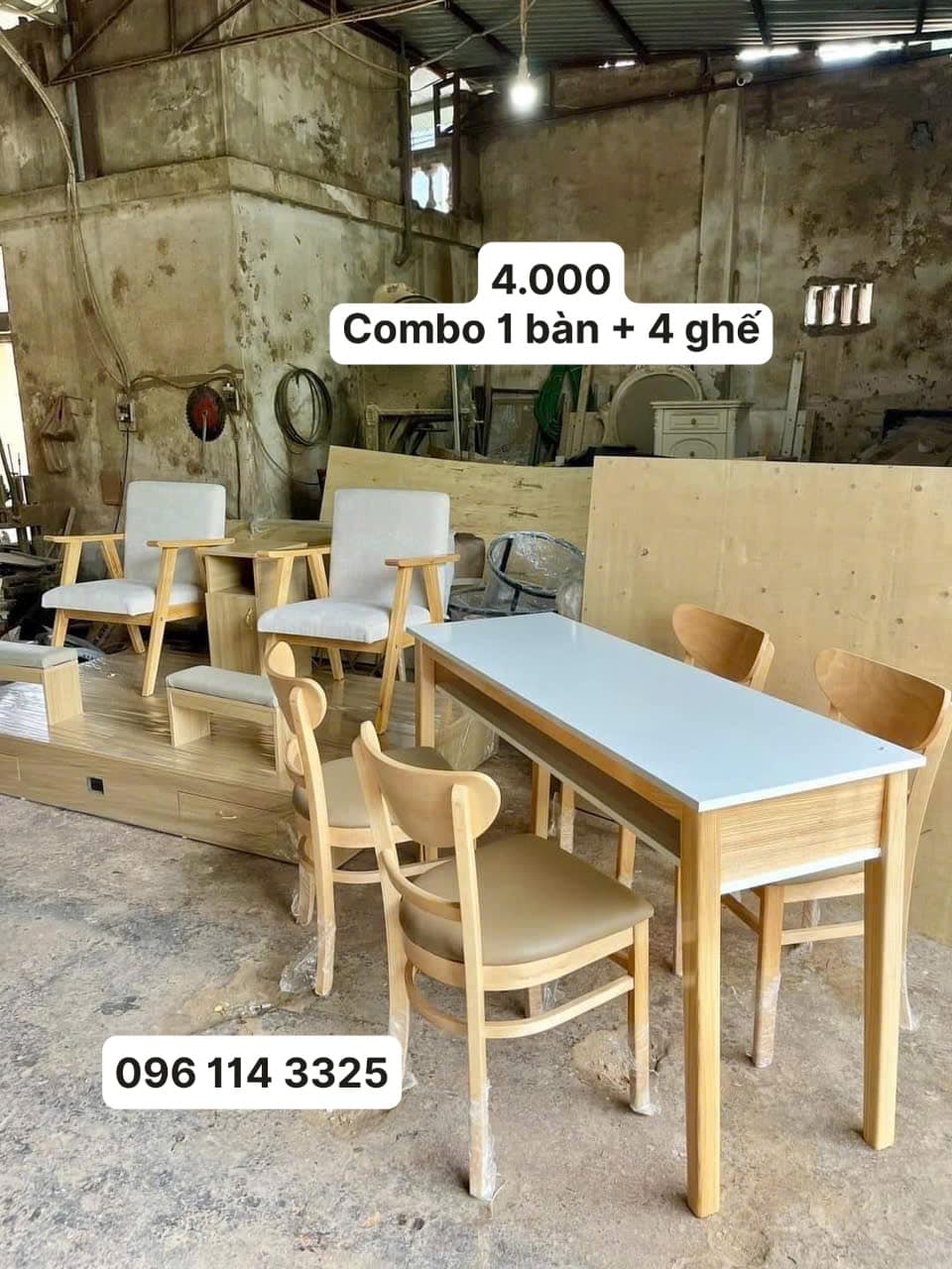 Bàn ăn ghế cho gia đình