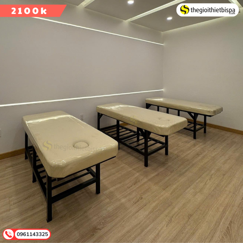 Giường massage chân sắt