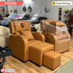 Ghế Foot Massage Chân Màu Nâu Đất