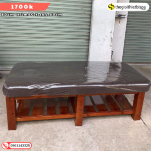 Giường massage chân gỗ