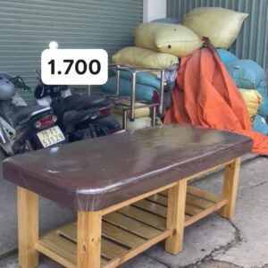giường massage chân gỗ