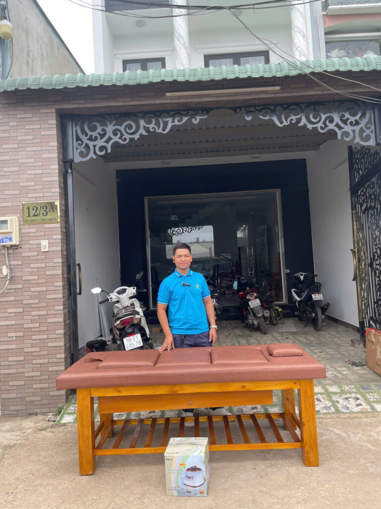 giường xông