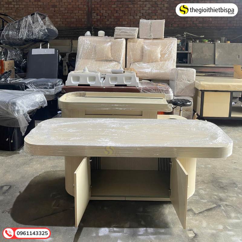 Giường Massage Gỗ MDF Lõi Xanh Chống Ẩm TPHCM